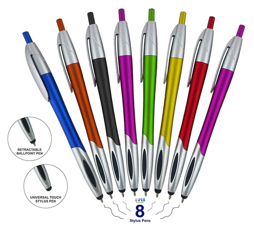 Multi-Function Stylus with Ball Point Pen for iPad Mini, iPad 2/3, new iPad, iPhone 5 4S 4 3GS, iPod Touch, Motorola Xoom, Xyboard, Droid, Samsung Galaxy S IV / S4, Galaxy S III (36 Pack)