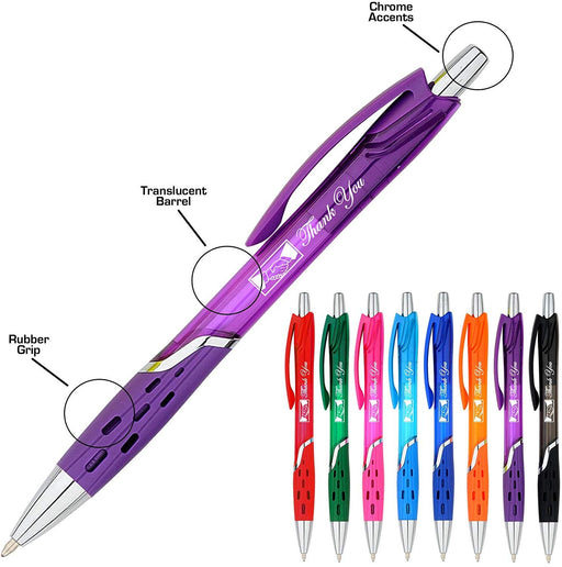 Thank You Gift Pen for Your Boss Coworker Wife Husband Dad Mom Doctor, Plastic Ballpoint Pen Multicolor