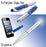 SyPen Stylus Pen for Touchscreen Devices, Tablets, iPads, iPhones, Multi-Function Capacitive Pen with LED Flashlight, Ballpoint Ink Pen, 3-in-1 Metal Pen, 6PK, Gunmetal