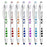 "Thank You" Greeting Gift Stylus Pens For TouchScreen Devices - 2 in 1 Multifunction Pen - Compatible With Tablets, iPads, iPhones 7 Pack