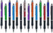 Stylus Pens - 2 in 1 Touch Screen & Writing Pen, Sensitive Stylus Tip - for Your iPad, iPhone, Nook, Samsung Galaxy & More - Assorted Colors, 14 Pack