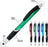 Stylus Pens - 2 in 1 Touch Screen & Writing Pen, Sensitive Stylus Tip - for Your iPad, iPhone, Kindle, Nook, Samsung Galaxy & More - Assorted Colors, 10 Pack