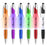 Free Personalization Stylus Pens Bulk-Pen Lights up a Thank You Message- 3 in 1 Stylus+ Ballpoint Pen Barrel Filled with Crystals-Compatible with Most Phones and Touch Screen Devices, 12 Pack