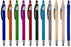 Stylus for Touch Screens Pen with Ball Point Pen,for Universal Touch Screen Devices, for Phones, Ipads,Tablets, iPhone, Samsung Galaxy etc. Assorted Colors (Silver 6 Pack)