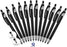 Stylus with Ballpoint Pens for iPad Mini, iPad 2/3, New iPad, iPhone 5 4S 4 3GS, iPod Touch, Motorola Xoom, Xyboard, Droid, Samsung Galaxy Asus, And All Touchscreen Devices. Choose amount of Pens and Color