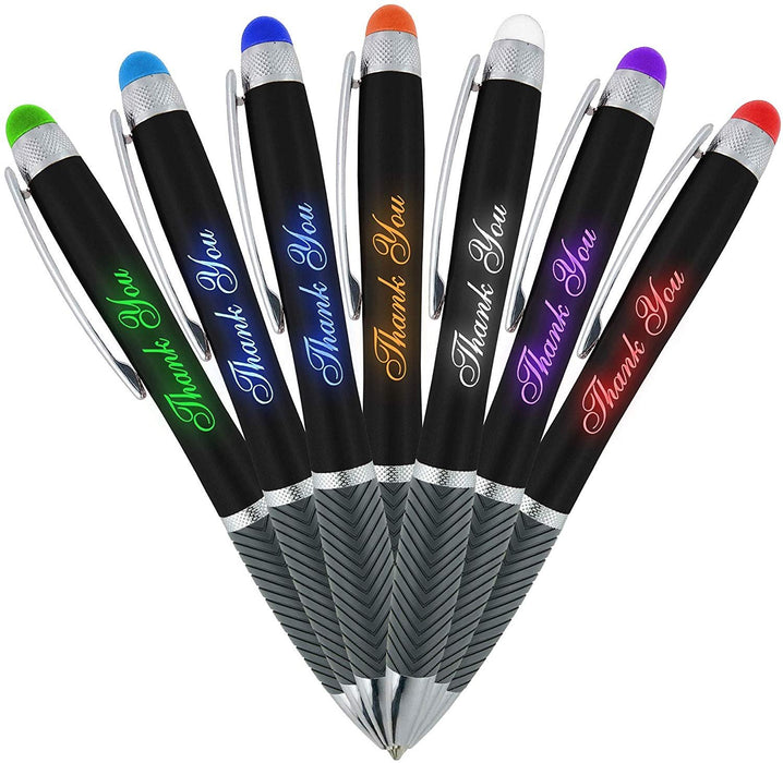 Seajan Employee Appreciation Gifts Pens Bulk Thank You for All You Do  Ballpoint Pens 2 in 1 Stylus Pens Funny Touch Screen Gift Pens for Men  Women