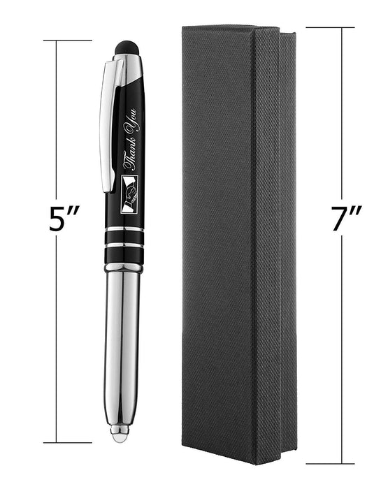  Engraved Teacher Gift Pen - 3-in-1 Pens for Teachers - LED  Light and Stylus Tip - Best Teacher Gifts for Women Men - Cool Teacher  Appreciation Gifts - I Am Not
