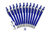Stylus with Ballpoint Pens for iPad Mini, iPad 2/3, New iPad, iPhone 5 4S 4 3GS, iPod Touch, Motorola Xoom, Xyboard, Droid, Samsung Galaxy Asus, And All Touchscreen Devices. Choose amount of Pens and Color