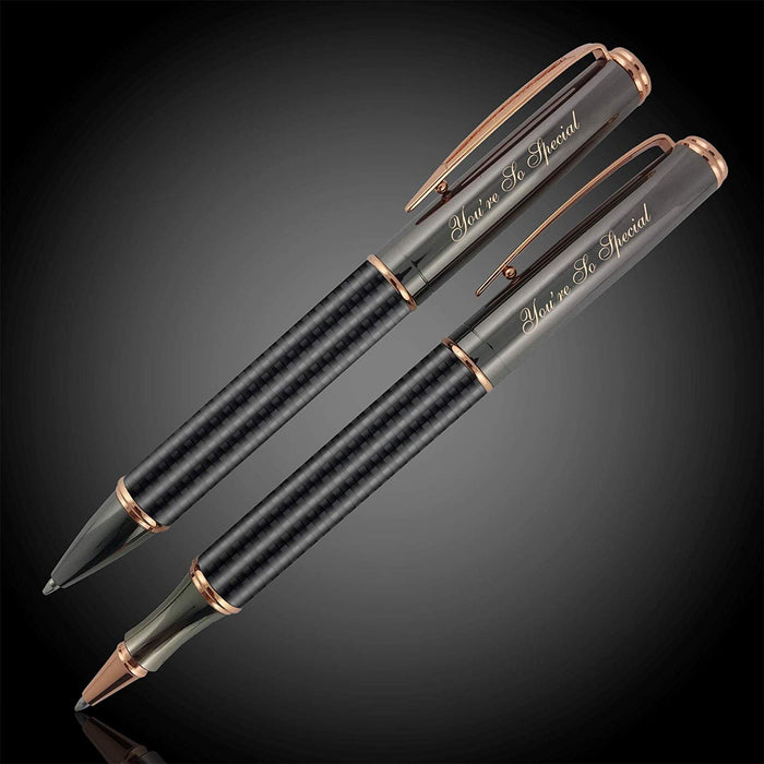 You're So Special Gift Pen for Your Boss Coworker Wife Husband Dad Mom Doctor, Roller & Ballpoint Pen Gift Box Set - Twist Action Metal Rollerball - Gift Box Included - by SyPen