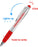 Customized Pens Bulk Free Laser Engraving - 3 In Ballpoint Pen, Stylus and Light Up Personalized Area - Custom Name, Logo or Gift Message -14 Pack Black with White Light - By Sypen