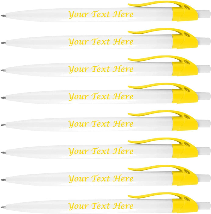 Personalized Pens With your Custom Logo or Text,for Businesses, Parties, and Events, Ballpoint Pen, Choice of colors, 500 Pack