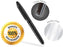 Stylus Pen- Capacitive Stylus, 3-in-1 Metal Pen, Multi-Function,Ballpoint Ink Pen,with LED Flashlight, for Touchscreen Devices, Tablets, iPads, iPhones, 5PK