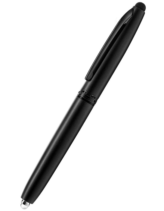 Stylus Pen- Capacitive Stylus, 3-in-1 Metal Pen, Multi-Function,Ballpoint Ink Pen,with LED Flashlight, for Touchscreen Devices, Tablets, iPads, iPhones, 1PK, Green