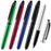 Stylus Pen- Capacitive Stylus, 3-in-1 Metal Pen, Multi-Function,Ballpoint Ink Pen,with LED Flashlight, for Touchscreen Devices, Tablets, iPads, iPhones, 5PK