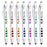 "Thank You" Greeting Gift Stylus Pens For TouchScreen Devices - 2 in 1 Multifunction Pen - Compatible With Tablets, iPads, iPhones 7 Pack