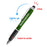 Customized Pen Free Laser Engraving - 3 In Ballpoint Pen, Stylus and Light Up Personalized Area - Custom Name, Logo or Gift Message - Velvet Gift Pouch - By Sypen