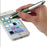 Tri-Function Capacitive Stylus Styli Flashlight Ballpoint Pen for Touchscreen, iPhone, Tablets (Blue)