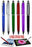 Stylus Pens - 2 in 1 Touch Screen & Writing Pen, Assorted Colors, Sensitive Stylus Tip - For Your iPad, iPhone, Nook, Samsung Galaxy & More - By SyPen
