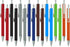 Soft Rubberized Ballpoint Writing Click Pen By SyPen, Assorted Colors and Combo Packs