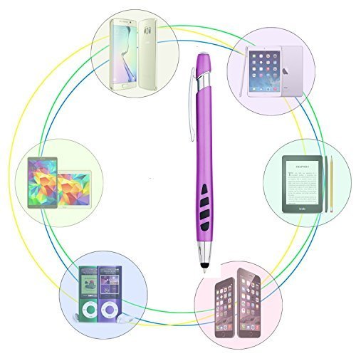 "Thank You" Greeting Gift Stylus Pens For TouchScreen Devices - 2 in 1 Multifunction Pen - Compatible With Tablets, iPads, iPhones 25 pack