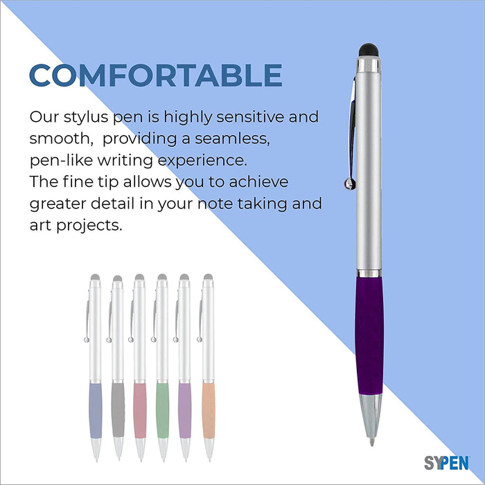 Personalized Pens With your Custom Logo or Text,for Businesses, Parties, and Events, 2 in 1 Ballpoint Pen & Capacitive Stylus Compatible with Touchscreen Devices, Choice of colors, 200 Pack