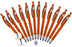 Stylus with Ballpoint Pens for iPad Mini, iPad 2/3, New iPad, iPhone 5 4S 4 3GS, iPod Touch, Motorola Xoom, Xyboard, Droid, Samsung Galaxy Asus, And All Touchscreen Devices. Choose amount of Pens and Color
