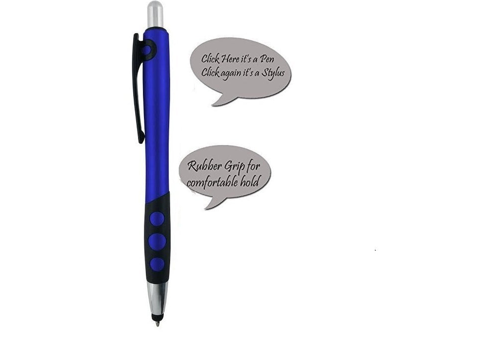 Stylus for touch screens Pen with Ball Point Pen,for Universal Touch Screen Devices, for phones, Ipads,Tablets, iphone, Samsung Galaxy etc,Assorted Colors (7 Pack)