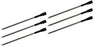 SyPen Stylus Pen for Touchscreen Devices, Tablets, iPads, iPhones, Multi-Function Capacitive Pen with LED Flashlight, Ballpoint Ink Pen, 3-in-1 Metal Pen, 6PK, Gunmetal